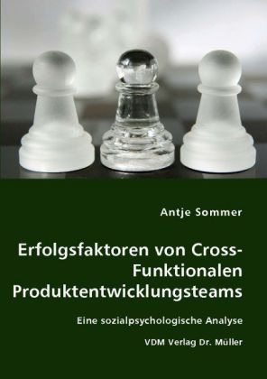Produktbild: Erfolgsfaktoren von Cross-Funktionalen Produktentwicklungsteams