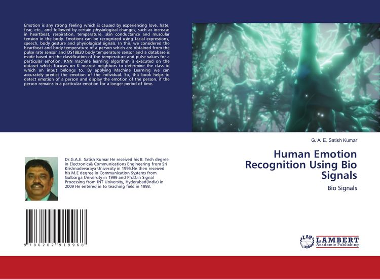 Produktbild: Human Emotion Recognition Using Bio Signals