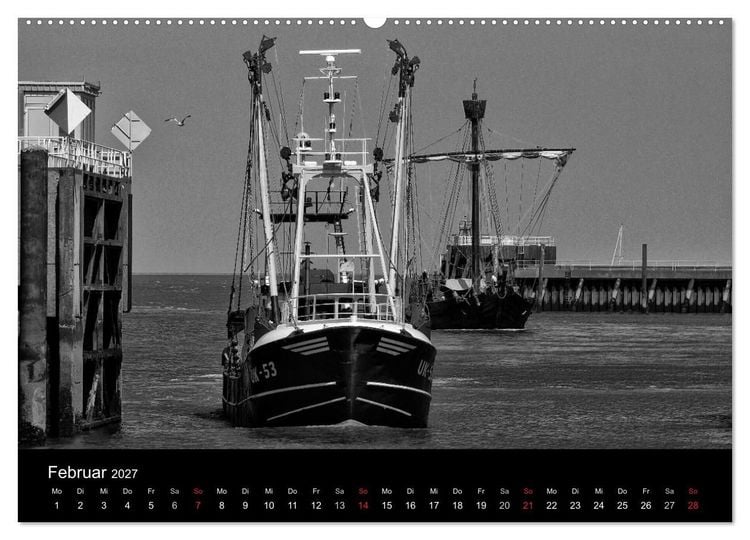 Produktbild: Willkommen in Cuxhaven (Wandkalender 2027 DIN A2 quer), CALVENDO Monatskalender