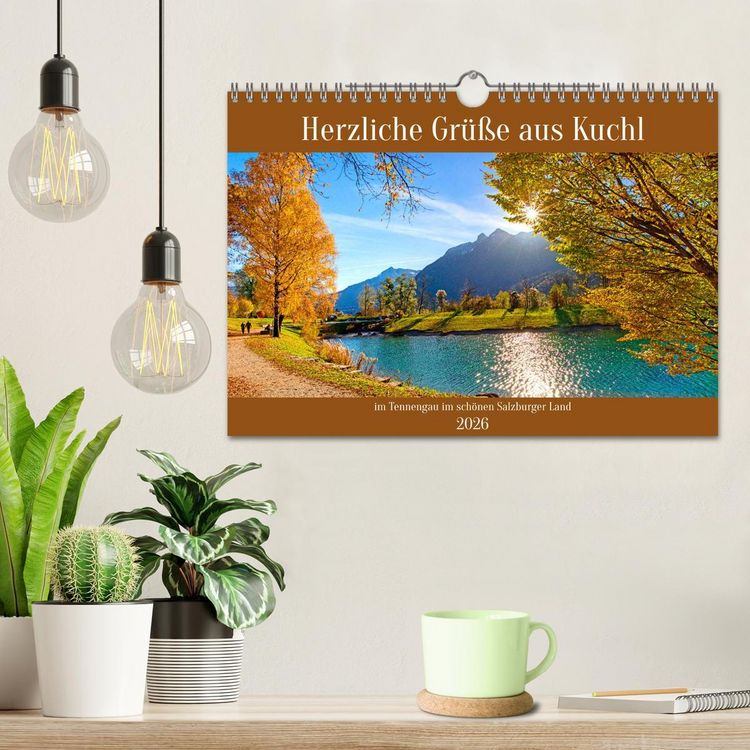 Produktbild: Herzliche Gr&uuml;&szlig;e aus Kuchl (Wandkalender 2026 DIN A4 quer), CALVENDO Monatskalender