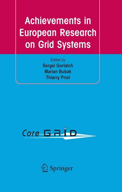 Produktbild: Achievements in European Research on Grid Systems