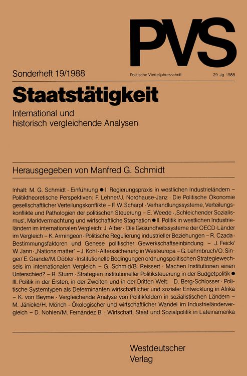 Produktbild: Staatst&auml;tigkeit
