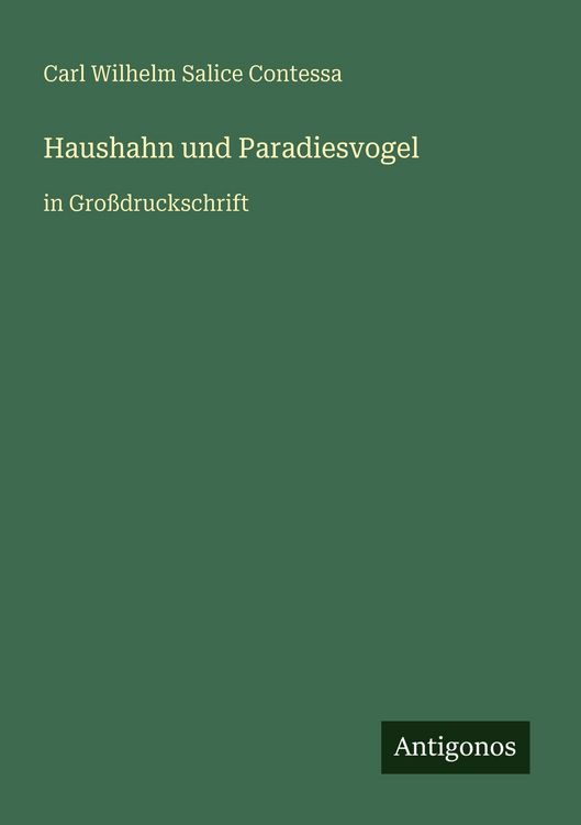Produktbild: Haushahn und Paradiesvogel