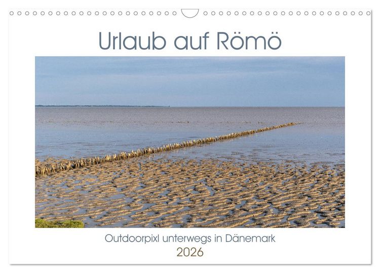 Produktbild: Urlaub auf R&ouml;m&ouml; (Wandkalender 2026 DIN A3 quer), CALVENDO Monatskalender