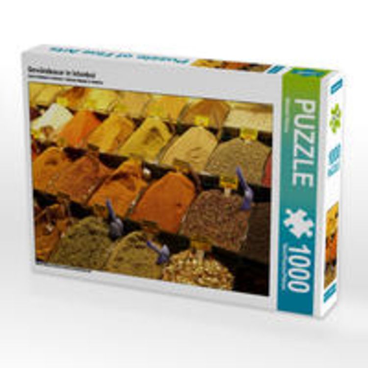 Produktbild: CALVENDO Puzzle Gew&uuml;rzbasar in Istanbul 1000 Teile Lege-Gr&ouml;&szlig;e 64 x 48 cm Foto-Puzzle Bild von Michael Herzog