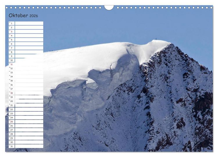 Produktbild: Der Gro&szlig;venediger 3666m (Wandkalender 2026 DIN A3 quer), CALVENDO Monatskalender