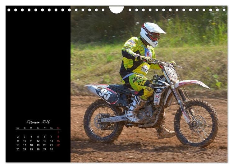 Produktbild: Motocross (Wandkalender 2026 DIN A4 quer), CALVENDO Monatskalender