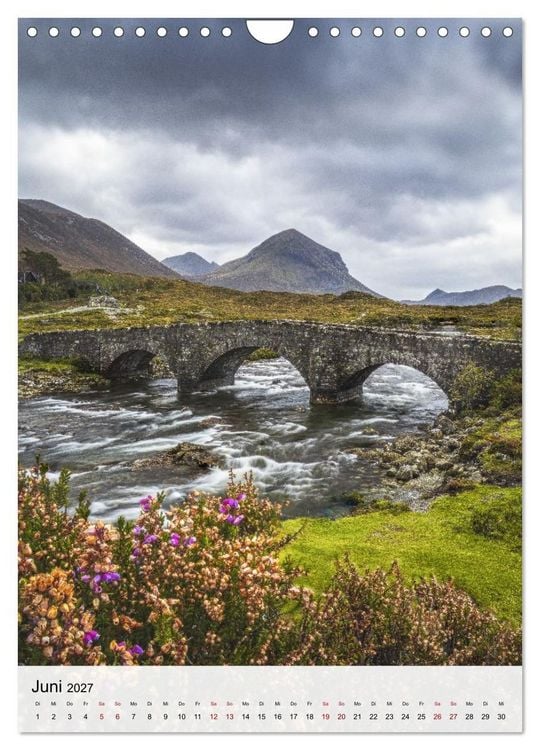 Produktbild: Schottland - Isle of Skye & Umgebung (Wandkalender 2027 DIN A4 hoch), CALVENDO Monatskalender
