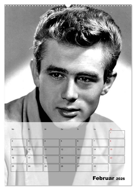 Produktbild: Filmstars - Legenden der goldenen Filmjahre (hochwertiger Premium Wandkalender 2026 DIN A2 hoch), Kunstdruck in Hochglanz