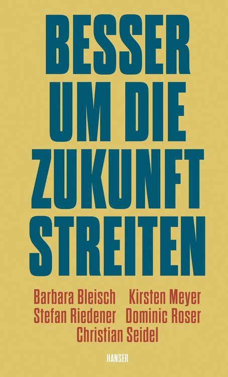 Produktbild: Besser um die Zukunft streiten