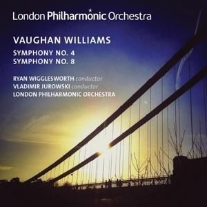 Produktbild: Vaughan Williams: Symphonies Nos. 4 & 8