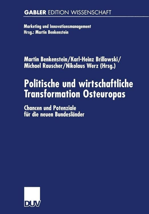 Produktbild: Politische und wirtschaftliche Transformation Osteuropas