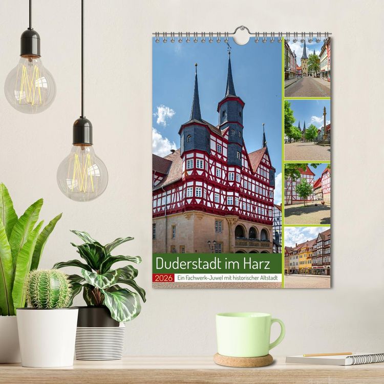 Produktbild: Duderstadt am Harz (Wandkalender 2026 DIN A4 hoch), CALVENDO Monatskalender