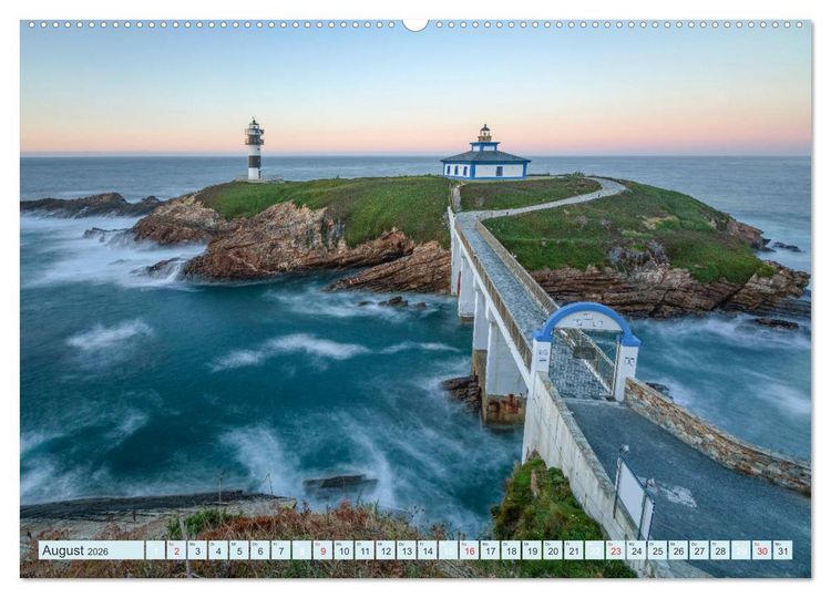 Produktbild: Nordspanien, wilde Atlantikk&uuml;ste und hohe Berge (Wandkalender 2026 DIN A2 quer), CALVENDO Monatskalender