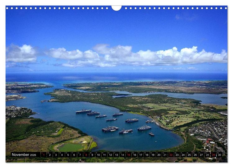 Produktbild: Kriegsschiffe der USA (Wandkalender 2026 DIN A3 quer), CALVENDO Monatskalender