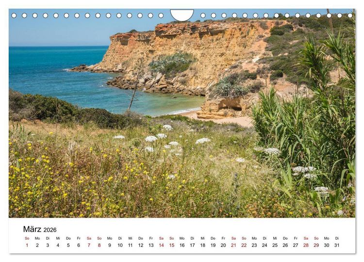 Produktbild: Andalusien - Landschaften rund um Conil de la Frontera (Wandkalender 2026 DIN A4 quer), CALVENDO Monatskalender