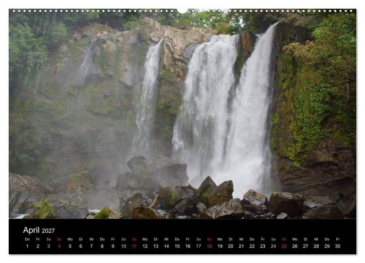 Produktbild: Costa Rica (hochwertiger Premium Wandkalender 2027 DIN A2 quer), Kunstdruck in Hochglanz