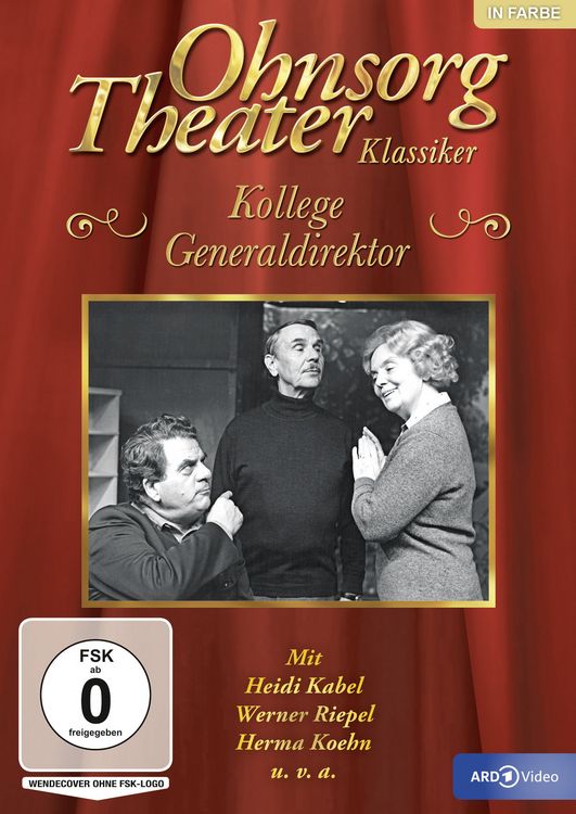 Produktbild: Ohnsorg-Theater Klassiker: Kollege Generaldirektor