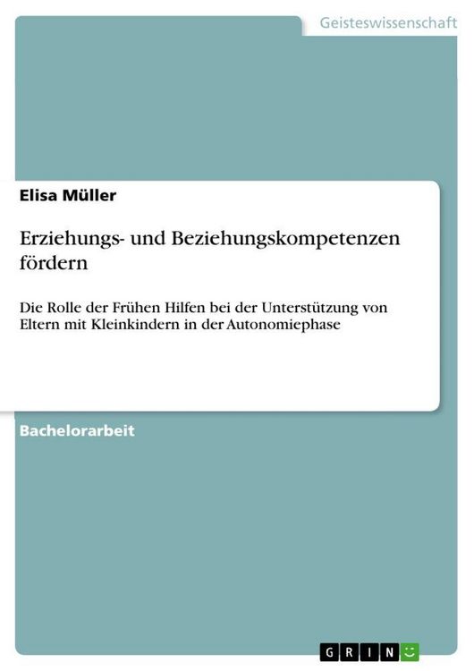 Produktbild: Erziehungs- und Beziehungskompetenzen f&ouml;rdern