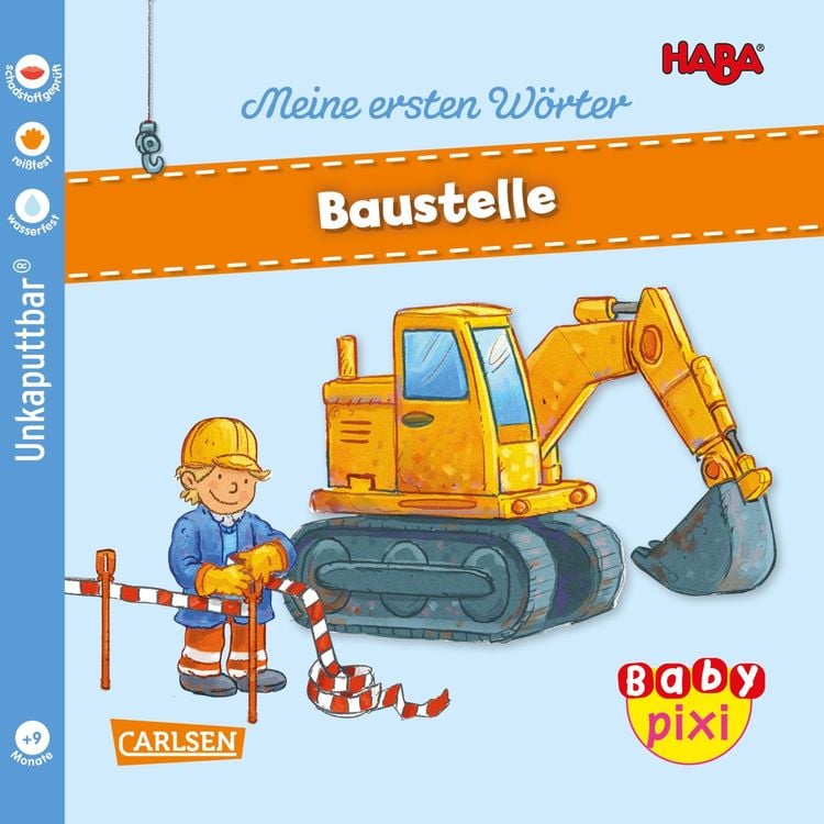 Bild vom Artikel Baby Pixi (unkaputtbar) 101: HABA Meine ersten Wörter: Baustelle vom Autor Mirco Brüchler
