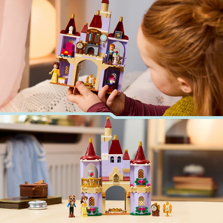 Produktbild: LEGO ǀ Disney Princess 43289 Das verzauberte Schloss von Belle und dem Biest, Bauset