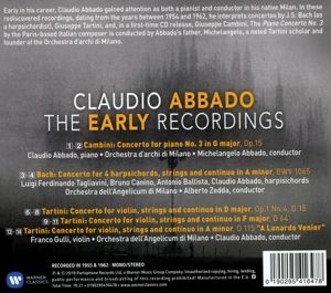 Produktbild: Caludio Abbado-The Early Recordings