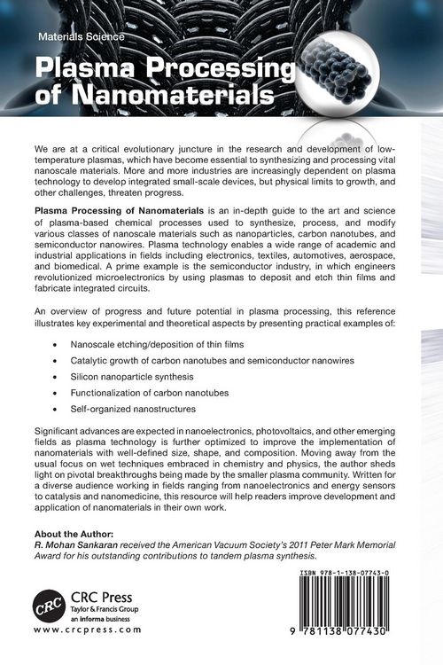 Produktbild: Plasma Processing of Nanomaterials