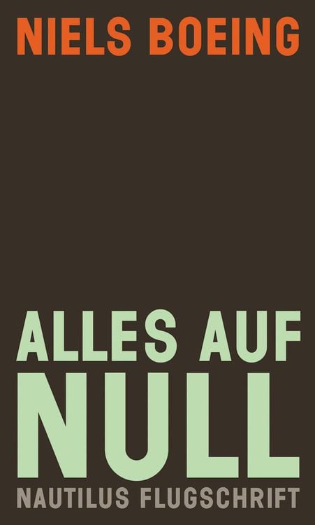 Bild vom Artikel Alles auf null vom Autor Niels Boeing