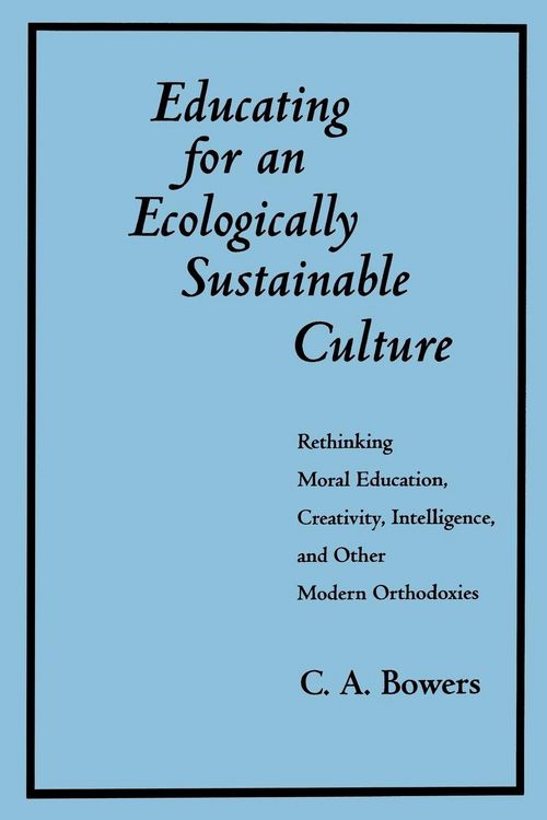 Produktbild: Educating for an Ecologically Sustainable Culture