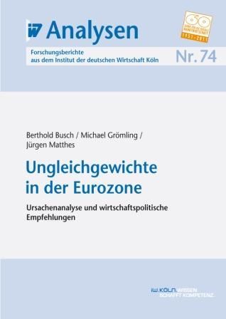 Produktbild: Ungleichgewichte in der Eurozone
