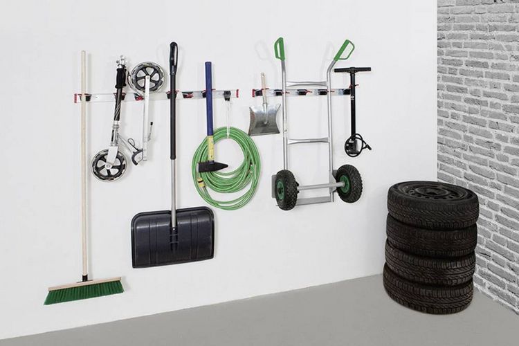 Produktbild: Bruns Ger&auml;tehalterleiste 5 Halter 60459 0.75 m