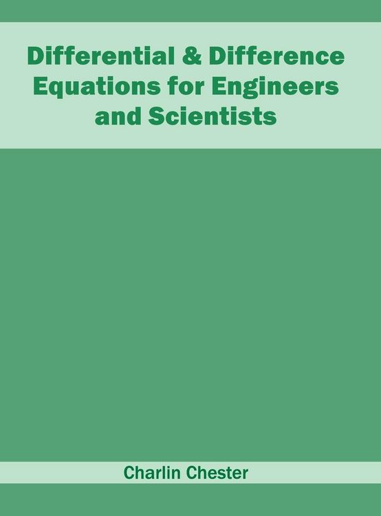 Produktbild: Differential & Difference Equations for Engineers and Scientists