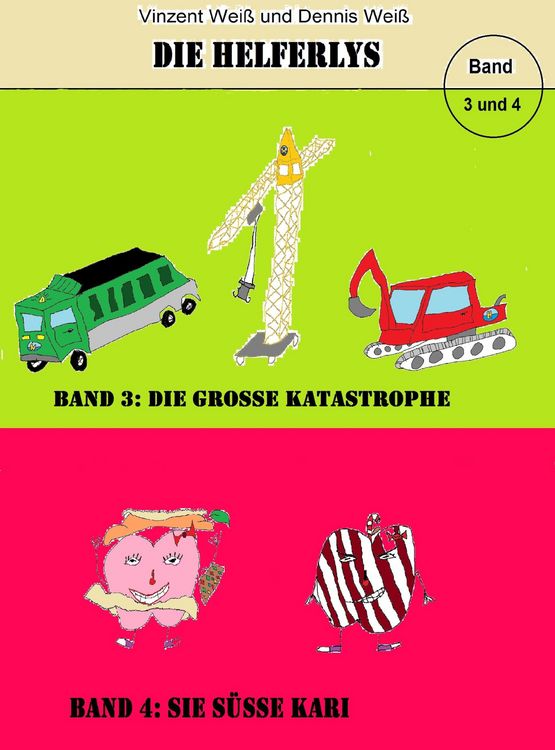 Produktbild: Die Helferlys Band 3 und 4