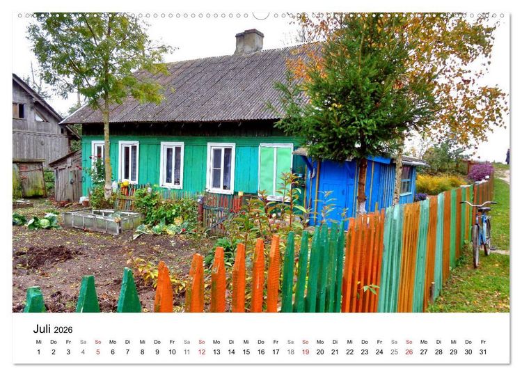 Produktbild: Elchniederung - Naturparadies in Ostpreu&szlig;en (hochwertiger Premium Wandkalender 2026 DIN A2 quer), Kunstdruck in Hochglanz