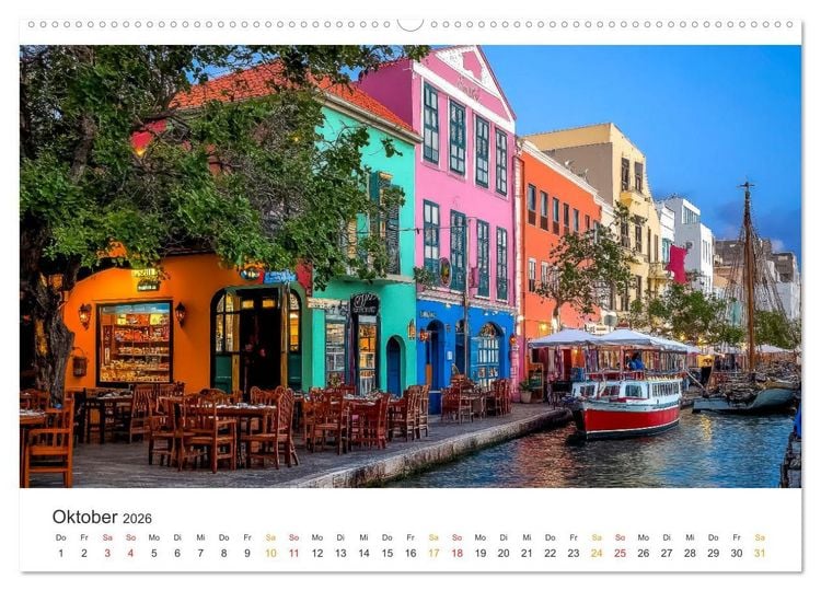 Produktbild: Cura&ccedil;ao - paradiesische Insel in der Karibik (hochwertiger Premium Wandkalender 2026 DIN A2 quer), Kunstdruck in Hochglanz
