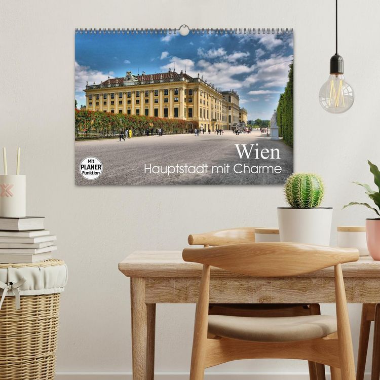 Produktbild: Wien - Haupstadt mit Charme (Wandkalender 2026 DIN A3 quer), CALVENDO Monatskalender