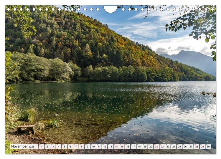 Produktbild: Trient und das Trentino (Wandkalender 2026 DIN A4 quer), CALVENDO Monatskalender