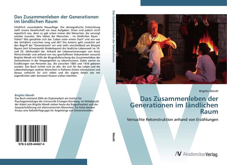 Produktbild: Das Zusammenleben der Generationen im l&auml;ndlichen Raum