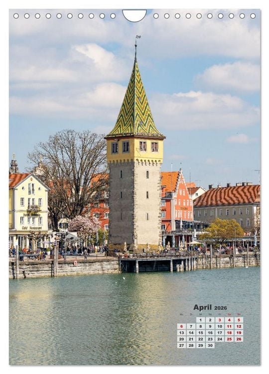 Produktbild: Bodensee Impressionen (Wandkalender 2026 DIN A4 hoch), CALVENDO Monatskalender