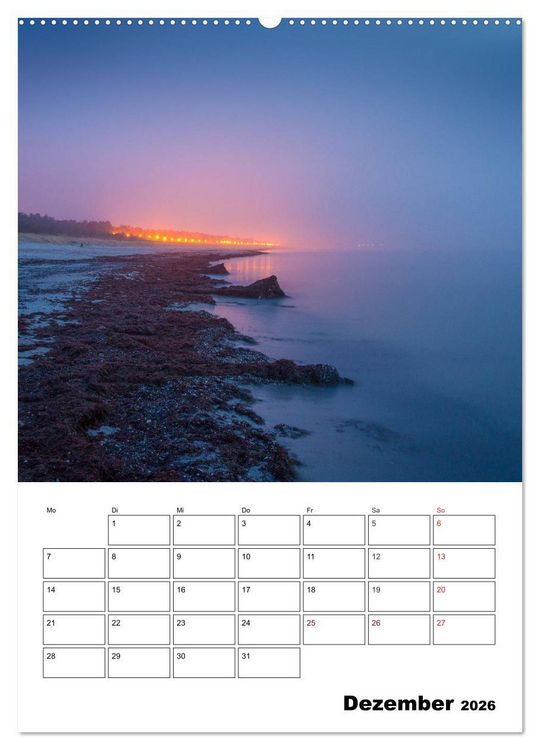 Produktbild: Insel R&uuml;gen - Wilde Sch&ouml;nheit an der Ostsee (hochwertiger Premium Wandkalender 2026 DIN A2 hoch), Kunstdruck in Hochglanz