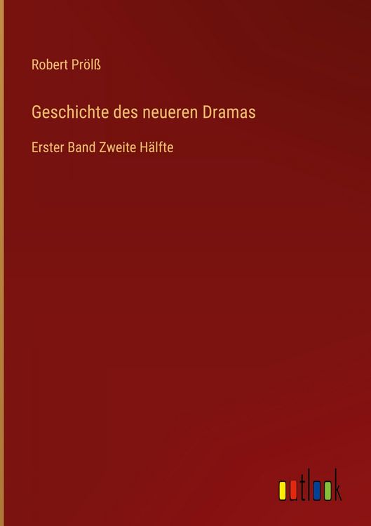 Produktbild: Geschichte des neueren Dramas