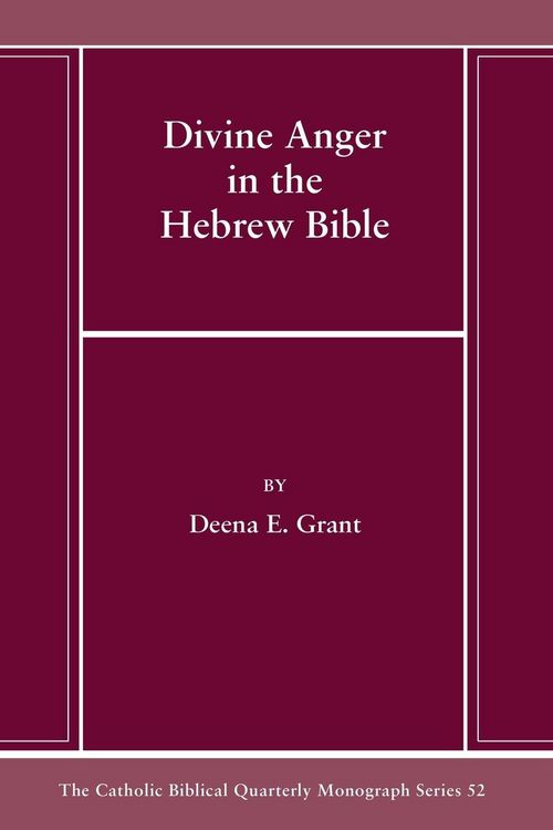Produktbild: Divine Anger in the Hebrew Bible