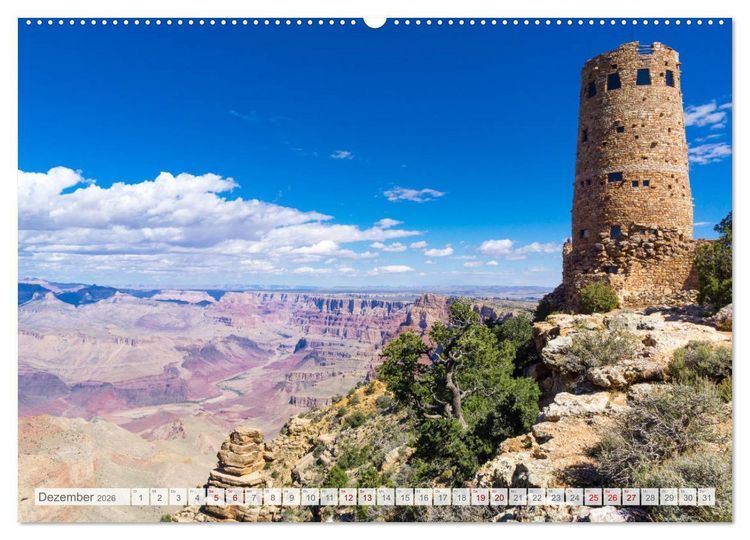 Produktbild: Der S&uuml;dwesten der USA - Rundreise (Wandkalender 2026 DIN A2 quer), CALVENDO Monatskalender