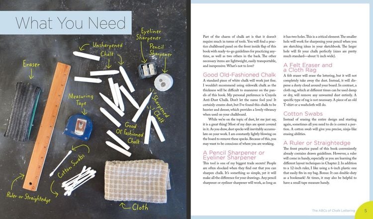 Produktbild: The Complete Book of Chalk Lettering