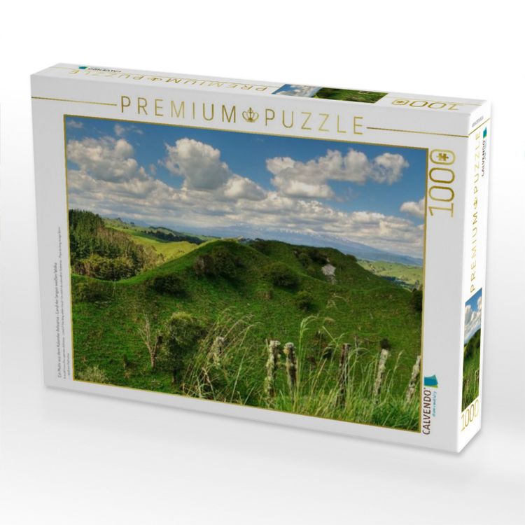 Produktbild: CALVENDO Puzzle Ein Motiv aus dem Kalender Aotearoa - Land der langen wei&szlig;en Wolke | 1000 Teile Lege-Gr&ouml;&szlig;e 64x48cm Foto-Puzzle f&uuml;r gl&uuml;ckliche Stunden