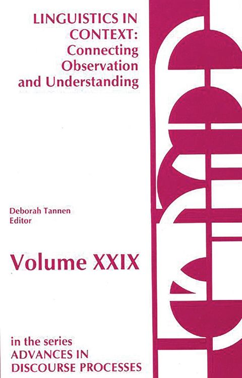 Produktbild: Linguistics in Context--Connecting Observation and Understanding
