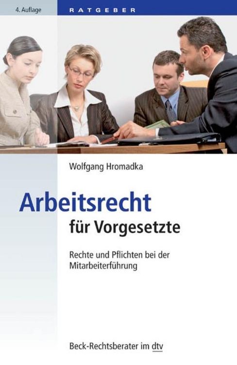 Produktbild: Arbeitsrecht f&uuml;r Vorgesetzte