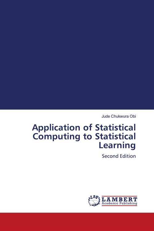Produktbild: Application of Statistical Computing to Statistical Learning