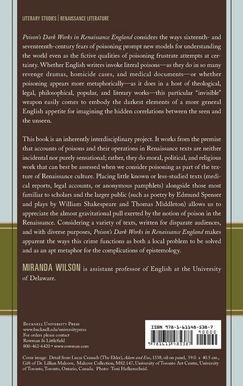Produktbild: Poison's Dark Works in Renaissance England