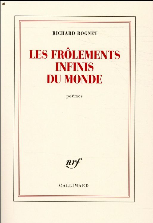 Produktbild: Les fr&ocirc;lements infinis du monde